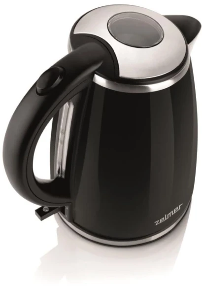 Чайник электрический Zelmer ZCK1274B 1.7л. 2200Вт черный корпус: металл (71505040P)