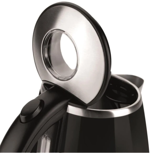 Чайник электрический Zelmer ZCK1274B 1.7л. 2200Вт черный корпус: металл (71505040P)