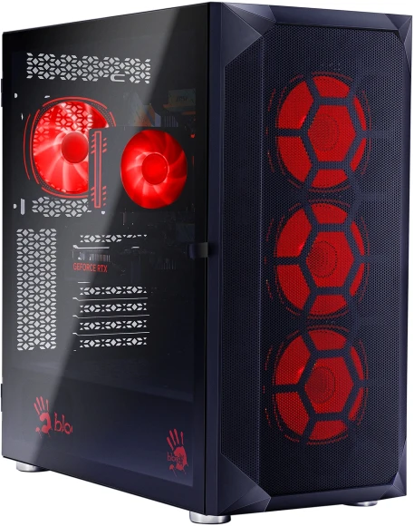 ПК Bloody BD-PC CB76C2 MT i5 13400F (2.5) 32Gb SSD1Tb RTX4070 12Gb Windows 11 Home 64 GbitEth 650W черный (RUS) (2086002)