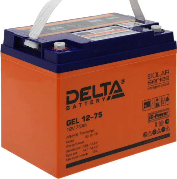 Батарея для ИБП Delta GEL 12-75 12В 75Ач