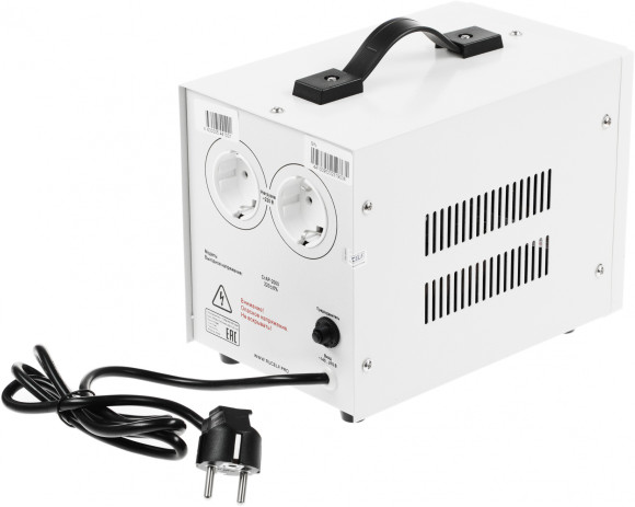 Стабилизатор напряжения Rucelf СтАР-2000 2кВА однофазный белый