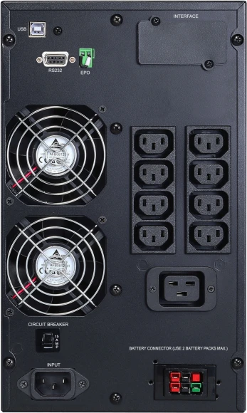 Источник бесперебойного питания Powercom Macan MAC-2000 2000Вт 2000ВА черный Источник бесперебойного питания Powercom Macan MAC-2000 2000Вт 2000ВА черный