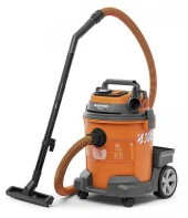 Строительный пылесос Daewoo DAVC 2014S 1400Вт (уборка: сухая/сбор воды/выдув) оранжевый