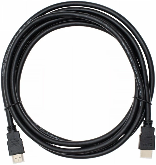 Кабель аудио-видео Cactus CS-HDMI.1.4-3 HDMI (m)/HDMI (m) 3м. позолоч.конт. черный Кабель аудио-видео Cactus CS-HDMI.1.4-3 HDMI (m)/HDMI (m) 3м. позолоч.конт. черный