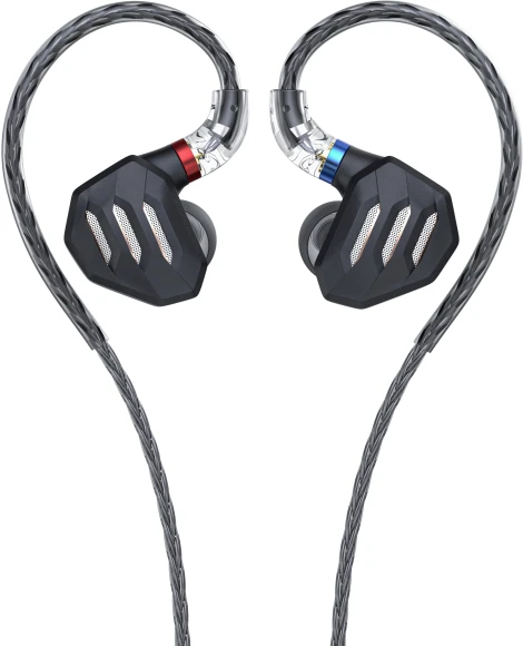 Наушники внутриканальные Fiio FH7s 1.2м черный проводные в ушной раковине Наушники внутриканальные Fiio FH7s 1.2м черный проводные в ушной раковине