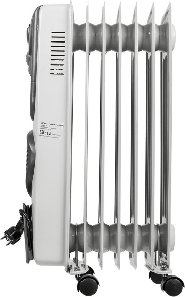 Радиатор масляный Ресанта ОМ-7НВ 1900Вт белый Радиатор масляный Ресанта ОМ-7НВ 1900Вт белый