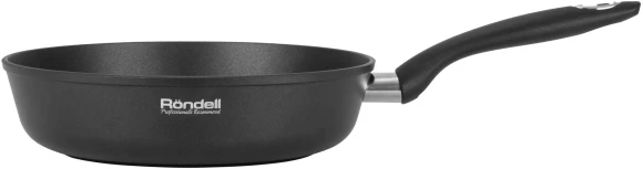 Сковорода Rondell Forte RDA-1648 круглая 20см покрытие: DEKO ручка несъемная (без крышки) черный