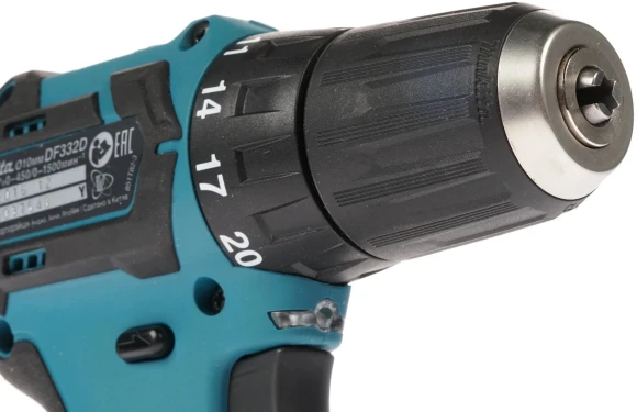 Дрель-шуруповерт Makita DF332DZ аккум. патрон:квад.3/8"