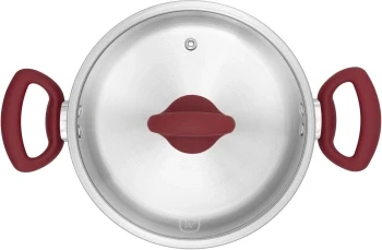 Кастрюля Rondell Heidi RDS-1112 2л. d=18см (с крышкой) стальной