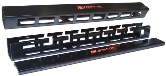 Кабельный органайзер Lanmaster LAN-ORG/CV-1U Кабельный органайзер Lanmaster LAN-ORG/CV-1U