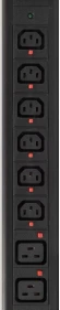 Блок распределения питания Powercom PDU-32AV24-18C3-6C9-3P верт.размещ. 18xC13 6xC19 3x32A IEC 60309 2м