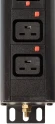 Блок распределения питания Powercom PDU-32AV24-18C3-6C9-3P верт.размещ. 18xC13 6xC19 3x32A IEC 60309 2м