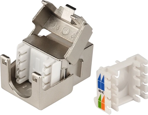 Модуль Lanmaster LAN-TK45S6A/180R информ. KeystoneRJ45 кат.6A