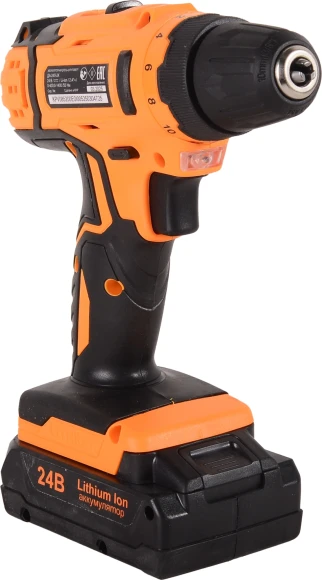 Дрель-шуруповерт Вихрь ДА-24Л-2к аккум. патрон:быстрозажимной (кейс в комплекте) (72/14/18)