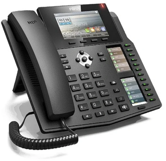 Телефон IP Fanvil X6U V2 черный