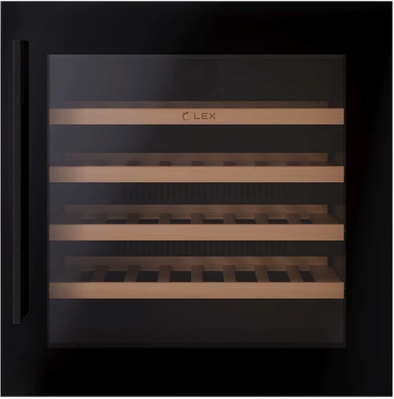 Винный шкаф Lex LWD6036BL 1-нокамерн. черный стекло (CHAT500006) Винный шкаф Lex LWD6036BL 1-нокамерн. черный стекло (CHAT500006)