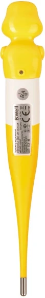 Термометр электронный B.Well WT-06 желтый/белый Термометр электронный B.Well WT-06 желтый/белый