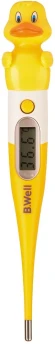 Термометр электронный B.Well WT-06 желтый/белый Термометр электронный B.Well WT-06 желтый/белый