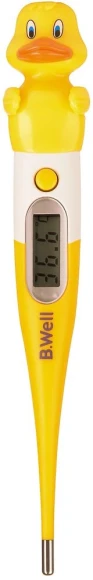 Термометр электронный B.Well WT-06 желтый/белый Термометр электронный B.Well WT-06 желтый/белый