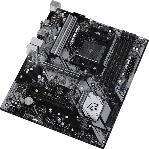 Материнская плата Asrock B550 PHANTOM GAMING 4 Soc-AM4 AMD B550 4xDDR4 ATX AC`97 8ch(7.1) GbLAN RAID+HDMI