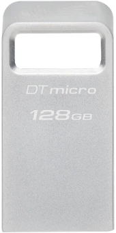 Флеш Диск Kingston 128GB DataTraveler Micro DTMC3G2/128GB USB3.2 серебристый Флеш Диск Kingston 128GB DataTraveler Micro DTMC3G2/128GB USB3.2 серебристый