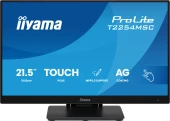 Монитор Iiyama 21.5" ProLite T2254MSC-B2AG черный IPS LED 16:9 HDMI M/M глянцевая HAS 300cd 178гр/178гр 1920x1080 100Hz DP FHD USB Touch 4.9кг Монитор Iiyama 21.5" ProLite T2254MSC-B2AG черный IPS LED 16:9 HDMI M/M глянцевая HAS 300cd 178гр/178гр 1920x1080 100Hz DP FHD USB Touch 4.9кг