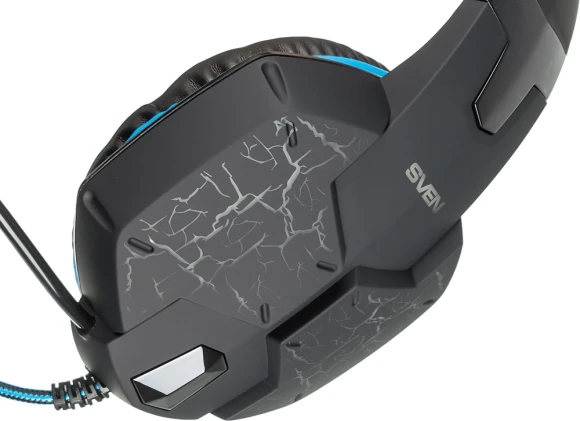 Наушники с микрофоном Sven AP-U980MV черный/синий 2.2м мониторные оголовье (SV-015633) Наушники с микрофоном Sven AP-U980MV черный/синий 2.2м мониторные оголовье (SV-015633)