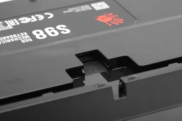 Клавиатура A4Tech S98 механическая желтый USB for gamer LED (SPORTS LIME) кабель 1.8м