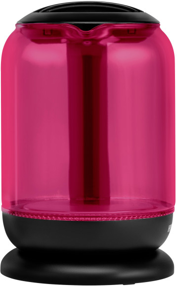 Чайник электрический Hyundai HYK-G4808 1.7л. 2200Вт малиновый/черный корпус: стекло Чайник электрический Hyundai HYK-G4808 1.7л. 2200Вт малиновый/черный корпус: стекло