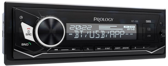 Автомагнитола Prology GT-120 1DIN 4x55Вт v4.2 (PRGT120)
