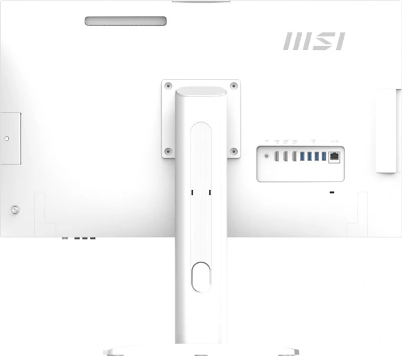 Моноблок MSI Modern AM273QP AI 1UM-097XRU 27" WQHD Core Ultra 5 125H (1.2) 16Gb SSD512Gb Arc graphics CR без ОС 2.5xGbitEth WiFi BT 150W клавиатура мышь Cam белый 2560x1440