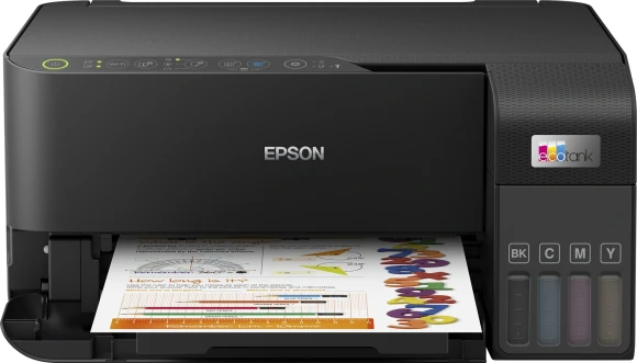 МФУ струйный Epson EcoTank L3550 (C11CK59405/C11CK59506) A4 WiFi черный