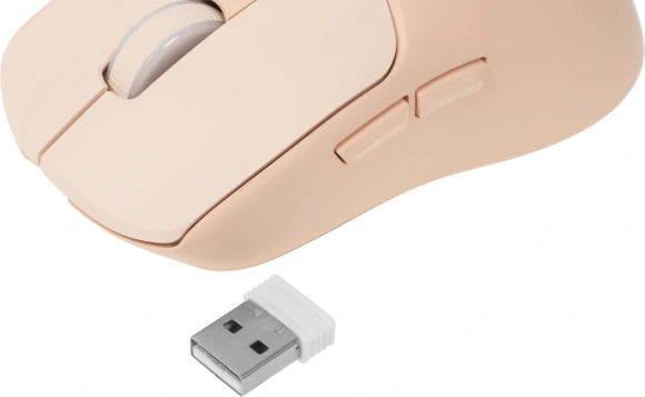 Мышь Acer OMR312 розовый оптическая 3200dpi беспров. BT/Radio USB 5but (ZL.MCECC.036)