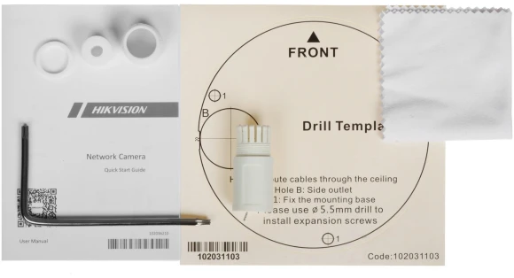 Камера видеонаблюдения IP Hikvision DS-2CD2147G2H-LISU(2.8MM) 2.8-2.8мм цв. корп.:серый