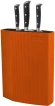 Подставка для ножей Rondell Orange RD-470 оранжевый упак.:подарочная коробка с ручкой Подставка для ножей Rondell Orange RD-470 оранжевый упак.:подарочная коробка с ручкой