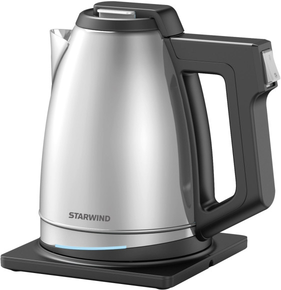 Чайник электрический Starwind SKS4040 2.0л. 1800Вт серебристый/черный корпус: металл/пластик Чайник электрический Starwind SKS4040 2.0л. 1800Вт серебристый/черный корпус: металл/пластик