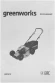 Газонокосилка роторная Greenworks GD40LM46HP (2514407UB)