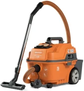 Строительный пылесос Daewoo DAVC 2000S 1500Вт (уборка: сухая/сбор воды/выдув) оранжевый