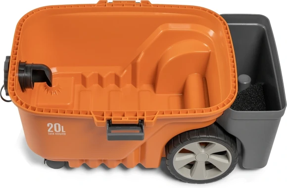 Строительный пылесос Daewoo DAVC 2000S 1500Вт (уборка: сухая/сбор воды/выдув) оранжевый