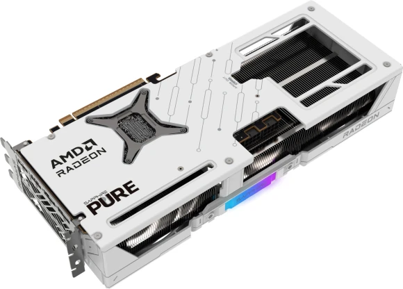 Видеокарта Sapphire PCI-E 5.0 11349-01-20G NITRO+AMD RADEON RX 9070 OC AMD Radeon RX 9070 16Gb 256bit GDDR6 2210/20000 HDMIx2 DPx2 HDCP Ret Видеокарта Sapphire PCI-E 5.0 11349-01-20G NITRO+AMD RADEON RX 9070 OC AMD Radeon RX 9070 16Gb 256bit GDDR6 2210/20000 HDMIx2 DPx2 HDCP Ret