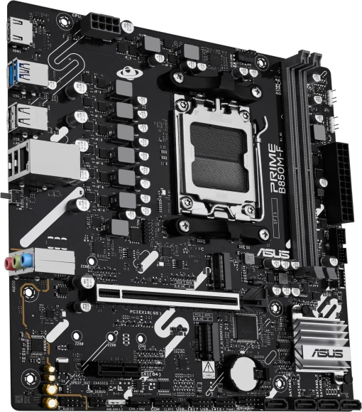Материнская плата Asus PRIME B850M-F Socket AM5 AMD B850 2xDDR5 mATX AC`97 8ch(7.1) GbLAN RAID+VGA+HDMI
