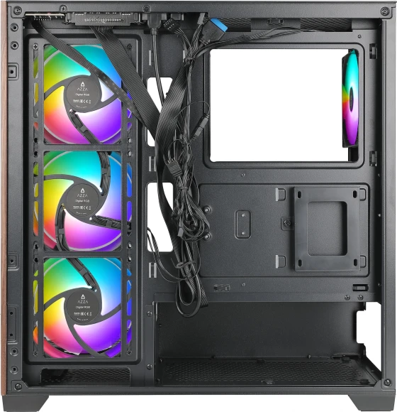 Корпус Azza Neptune черный без БП ATX 5x120mm 2x140mm 2xUSB2.0 1xUSB3.0 audio bott PSU Корпус Azza Neptune черный без БП ATX 5x120mm 2x140mm 2xUSB2.0 1xUSB3.0 audio bott PSU