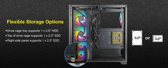 Корпус Azza Neptune черный без БП ATX 5x120mm 2x140mm 2xUSB2.0 1xUSB3.0 audio bott PSU Корпус Azza Neptune черный без БП ATX 5x120mm 2x140mm 2xUSB2.0 1xUSB3.0 audio bott PSU