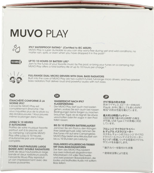 Колонка порт. Creative Muvo Play черный 10W 1.0 BT/USB 2000mAh (51MF8365AA000)