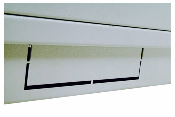 Шкаф коммутационный ЦМО (ШТК-М-18.6.6-4ААА) напольный 18U 600x600мм пер.дв.перфор. задн.дв.стал.лист 2 бок.пан. 270кг серый 455мм 49.6кг 180град. 960мм