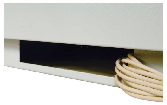 Шкаф коммутационный ЦМО (ШТК-М-18.6.6-4ААА) напольный 18U 600x600мм пер.дв.перфор. задн.дв.стал.лист 2 бок.пан. 270кг серый 455мм 49.6кг 180град. 960мм