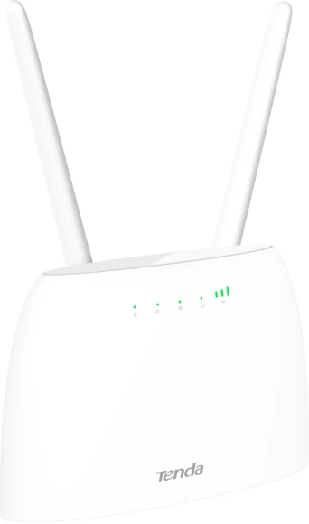 Роутер беспроводной Tenda 4G06 N300 10/100BASE-TX/4G cat.4 белый