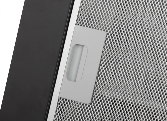 Вытяжка встраиваемая Elikor Интегра 60П-400-В2Л черный управление: кнопочное (1 мотор)