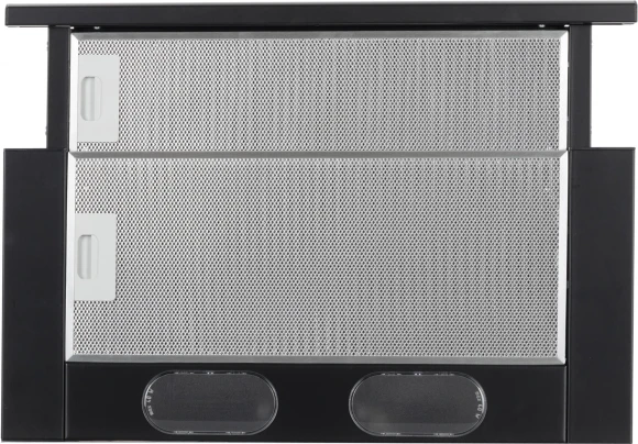 Вытяжка встраиваемая Elikor Интегра 60П-400-В2Л черный управление: кнопочное (1 мотор)