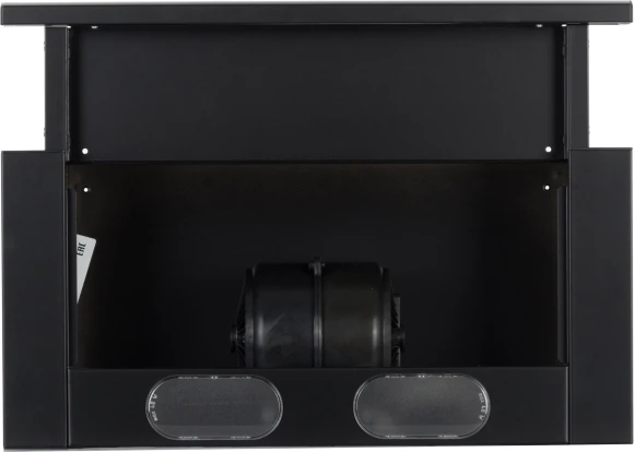 Вытяжка встраиваемая Elikor Интегра 60П-400-В2Л черный управление: кнопочное (1 мотор)